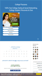 Mobile Screenshot of collegepassions.com